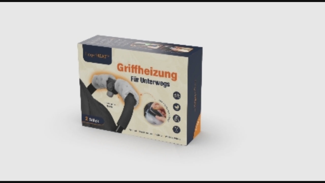 Video laden: Die Griffheizung wird am Griff angebracht und der Wärmeeffekt vorgeführt.